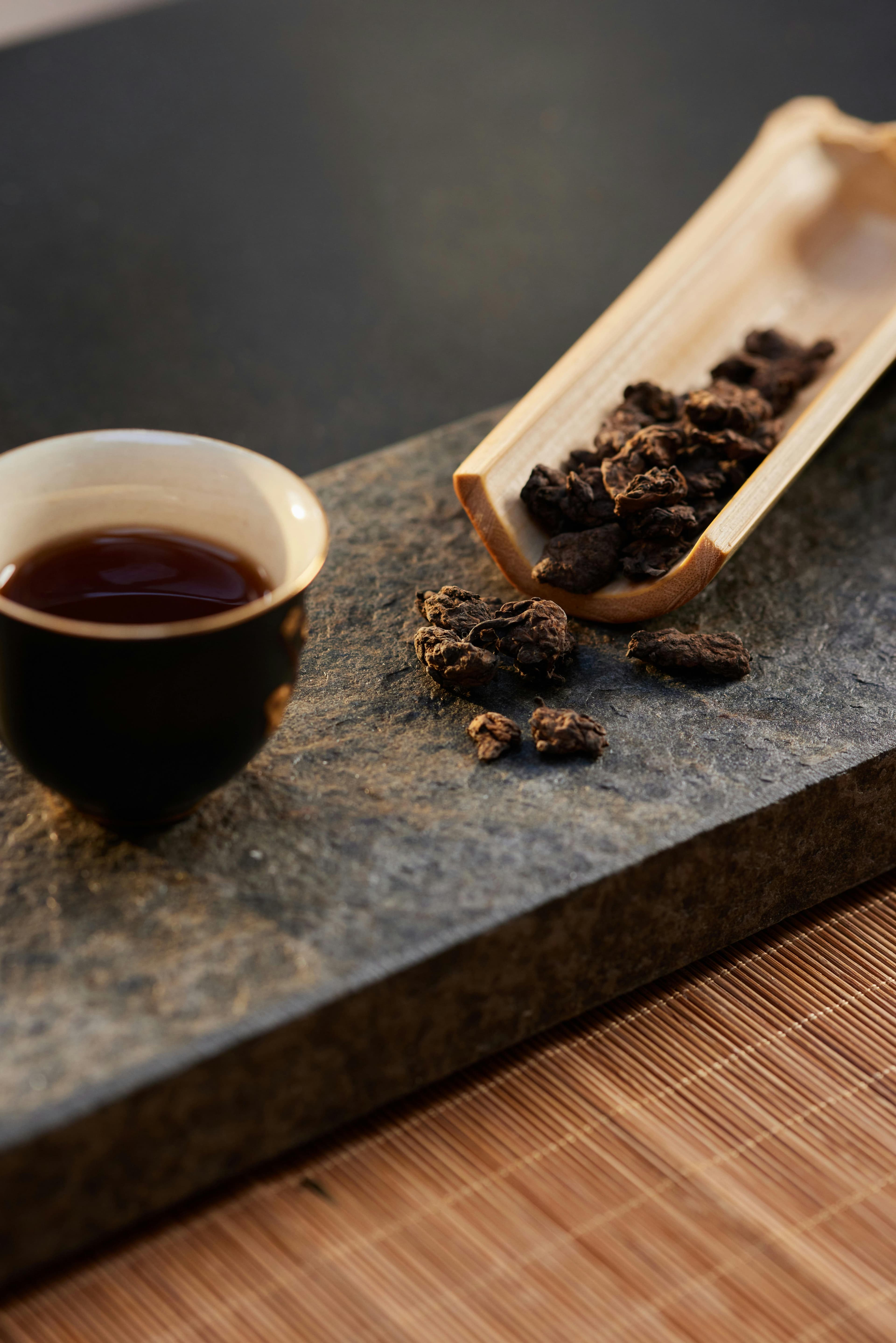 Two cups of tea on a table, inviting a conversation